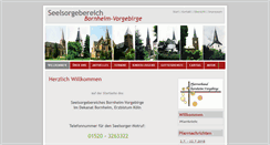Desktop Screenshot of kath-kirchen-bornheim.de